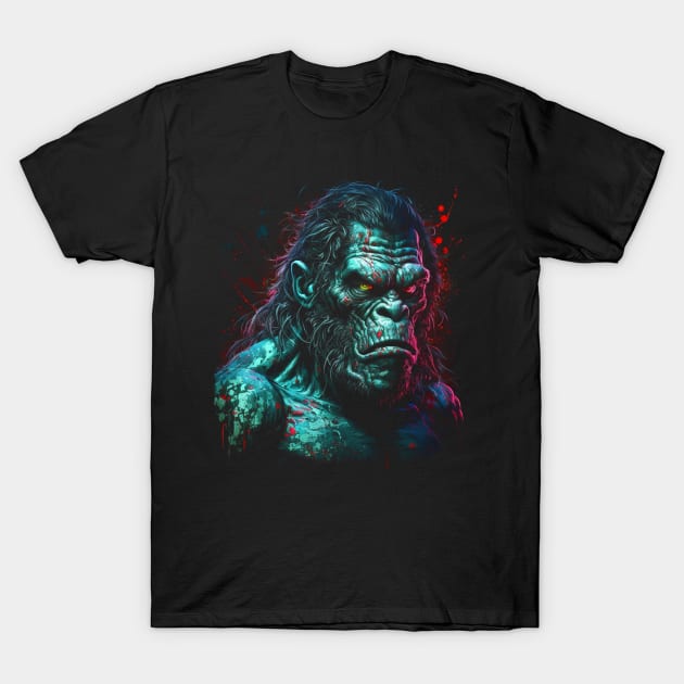 The Cursed of Zombie Ape - The Chief T-Shirt by HijriFriza